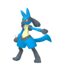Lucario sprite from Home