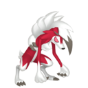 Lycanroc sprite from Home