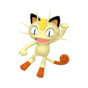 Meowth sprite from Home