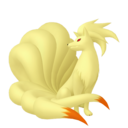 Ninetales sprite from Home