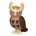 Noctowl sprite from Home
