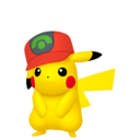 Pikachu sprite from Home