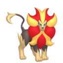 Pyroar sprite from Home