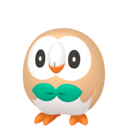 Rowlet sprite from Home