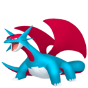 Salamence sprite from Home