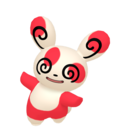Spinda sprite from Home