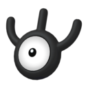 Unown sprite from Home