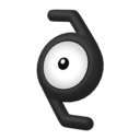 Unown sprite from Home