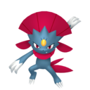 Weavile sprite from Home