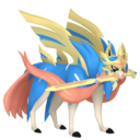 Zacian sprite from Home