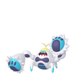 Mundo Pokémon - 739- Crabrawler. Tipo: lutador. Evolução