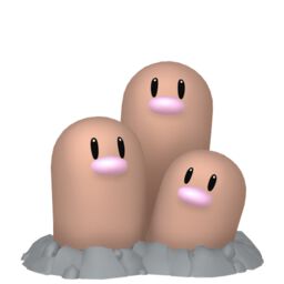 Dugtrio  Pokédex