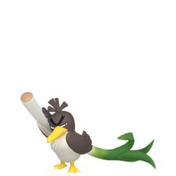 This Farfetch'd was just perfect for this reference.