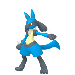 Lucario  sprite from Home