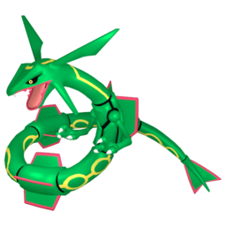 Pokemon Emerald Rayquaza Sprite - Pokemon Rayquaza Gen 3 Sprite, HD Png  Download - vhv