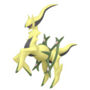 Arceus Shiny sprite from Home