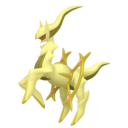 Arceus Shiny sprite from Home