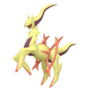 Arceus Shiny sprite from Home