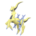 Arceus Shiny sprite from Home