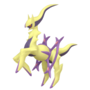 Arceus Shiny sprite from Home