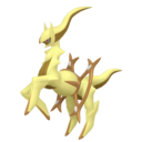 Arceus Shiny sprite from Home