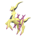 Arceus Shiny sprite from Home