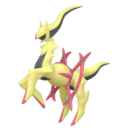 Arceus Shiny sprite from Home