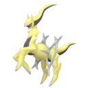 Arceus Shiny sprite from Home