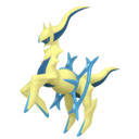 Arceus Shiny sprite from Home