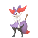 Braixen Shiny sprite from Home