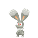 Bunnelby Shiny sprite from Home