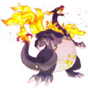 Charizard Shiny sprite from Home