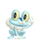 Froakie Shiny sprite from Home