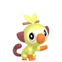 Grookey Shiny sprite from Home