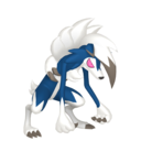 Lycanroc Shiny sprite from Home