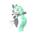 Meloetta Shiny sprite from Home
