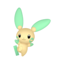 Minun Shiny sprite from Home