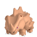 Rhyhorn Shiny sprite from Home