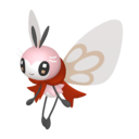 Ribombee Shiny sprite from Home