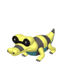 Sandile Shiny sprite from Home