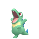 Totodile Shiny sprite from Home