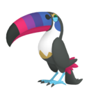 Toucannon Shiny sprite from Home