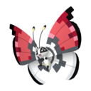 Vivillon Shiny sprite from Home