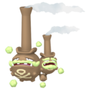 Weezing Shiny sprite from Home