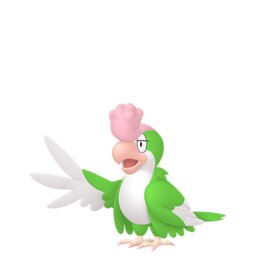 Squawkabilly (Green Plumage) shiny sprite
