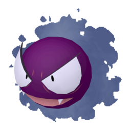 Gastly shiny sprite