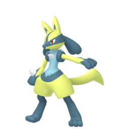 Shiny lucario.