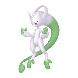 Pixilart - Shiny Mewtwo Pokemon Sprite by Deviant