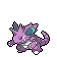 Nidoking  sprite from Let's Go Pikachu & Let's Go Eevee