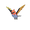Fletchinder sprite from Omega Ruby & Alpha Sapphire